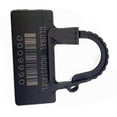thumbnail image 2 of Global Industrial One Piece Padlock Seal, Black, 100/Pack, 2 of 2