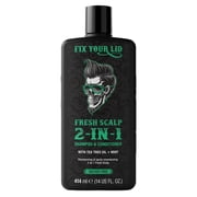 Fix Your Lid Fresh Scalp 2-in-1 Shampoo & Conditioner, 14 us fl oz