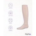 thumbnail image 6 of MeMoi Pelerine Stitch  Cotton Blend Tights - Girls - Female, 0-6, Winter White, 6 of 9