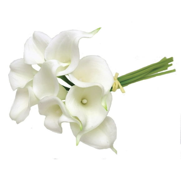 White Calla Lily Bouquet Artificial Flowers