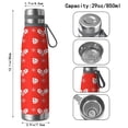 thumbnail image 3 of Christmas 29oz Stainless Steel Insulated Thermos with Tea Filter, 360° Printed Travel Bottle, Leakproof BPA-Free Flask with Anti-Slip Base, 304 Inner & 201 Outer, Vacuum Cup, 3 of 6