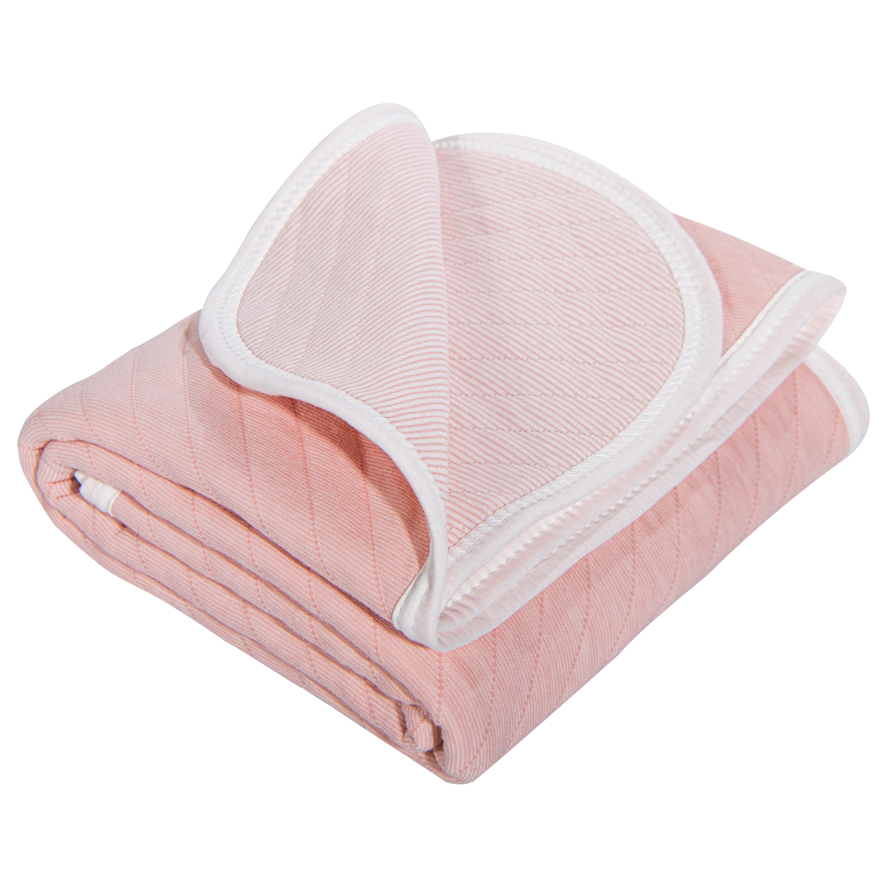 NTBAY Jersey Cotton Quilted Toddler Blanket, Breathable and Warm Baby