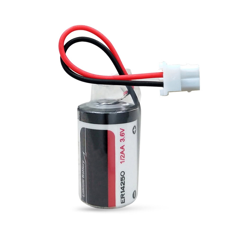 4pcs EVE ER14250 3.6V LS14250 1/2 AA Size 1200mAh Lithium Battery with Plug
