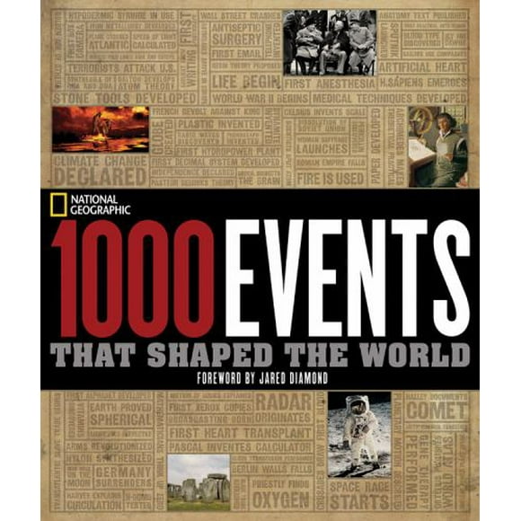 Pre-Owned 1000 Events That Shaped the World (Hardcover) 1426203144 9781426203145