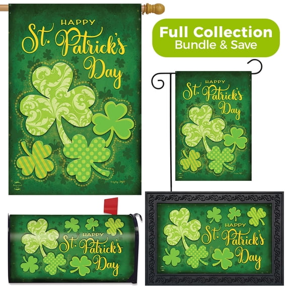 Briarwood Lane Lucky Shamrocks St. Patrick's Day Design Collection