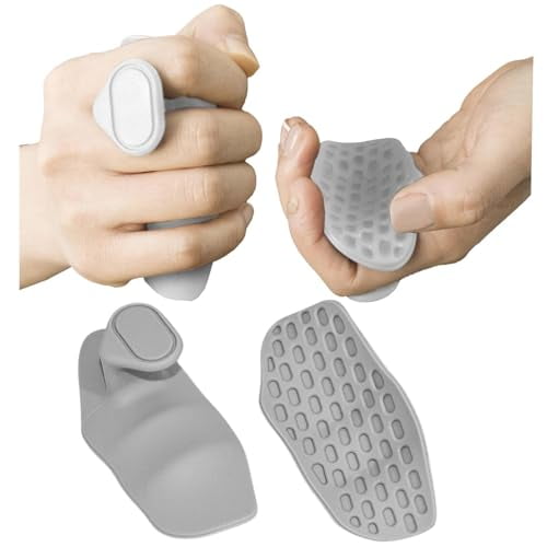 Anti-Slip Workout Grips  Weight Lifting Grips for Men Women  Rubber Gym Barbell Grips for Hands for Gym Training and Exercise  Dumbbell  Deadlift  Bar Pad Pull Up Grippers Palm Protection