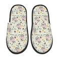 thumbnail image 2 of KLL Cute Cow Slippers for Women Men House Slip on Indoor Outdoor Bedroom Furry Fleece Lined Ladies Comfy Anti-Skid Rubber Hard Sole-, 2 of 8