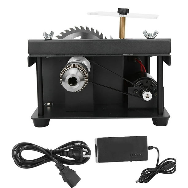 Máquina De Pulido De Joyas, EE.UU. UU. Cotón 110-240V Mini Sierra De Mesa De Metal, Con Accesorios Completos Fáciles De Operar Para Gem Metal Para Carpintería