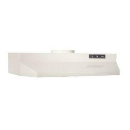 - BROAN-NUTONE 422402 24 in. 190 CFM Under Cabinet Range Hood, Bisque