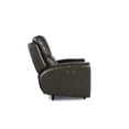 thumbnail image 5 of Steve Silver Laurel Top Grain Leather Power Reclining Chair, Gray, 5 of 10
