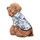 thumbnail image 5 of Fotbe Blue Paisley Sudadera con Estampado para Perros Pequeños – Suéter con Capucha para Mascotas, Tela Suave de Forro Polar con Bolsillo-Medium, 5 of 7