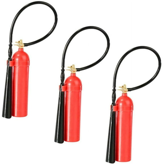 Set of 3 Fire Extinguishers for WWE & AEW Wrestling Action Figures