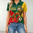 thumbnail image 5 of Women's Football Graphic T-Shirt, Women's Printed Short Sleeve Sports Top - Fashion Athletic Workout Shirt for Gym and Casual Wear for Soccer Tournament 2026 Yellow Size: 2XL, 5 of 5