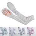 thumbnail image 1 of Manga protectora para el brazo Yashi para mujer protección solar UV verano ciclismo color gris, 1 of 5