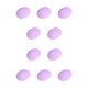thumbnail image 3 of sweethay Almohadilla protectora para cerradura de puerta, autoadhesiva anticolisión después de la forma de Golf, tapón de palo de pared, decoración Púrpura 10piezas sweethay CBP563660, 3 of 4