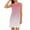 Gradat Pink, variant on Summer Mini Dresses for Women Crew Neck Sleeveless Side Slit Cami Short Dress Vacation Home Casual Loose Flowy Tank DressVhkiploz