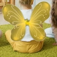thumbnail image 3 of Butterfly Child Butterfly Costume for Masquerade Party Carnivals Yellow, 3 of 10