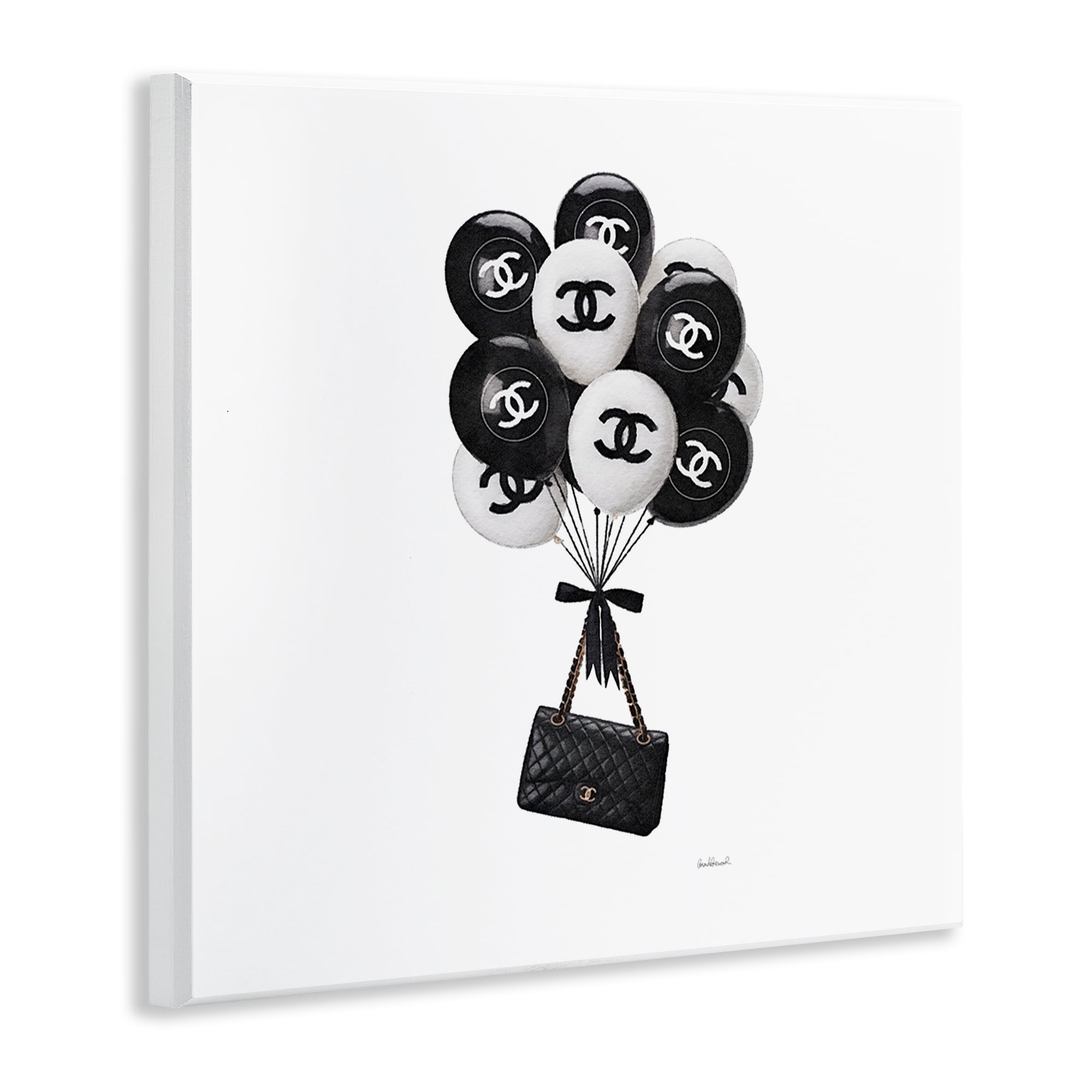 Stupell Industries Chic Balloons & Purse Wall Plaque Art, design by Amanda Greenwood