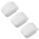 thumbnail image 2 of TOPBATHY 3pcs Wall-mounted Storage Box Multifunctional Cell Phone Charging Rack Hanging Storage Container (White), 2 of 3