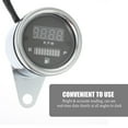 WAXIAYUZ Universal LED Digital Tachometer Speedometer Motorcycle Gauge