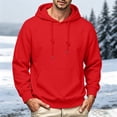 thumbnail image 2 of YNGKMEA Hoodie Sweatshirt for Men Long Sleeve Pullover Sweatshirt Warm Fall Winter Sweatshirts, 2 of 5