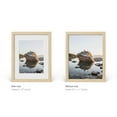 thumbnail image 4 of Oak Wood and Glass Single Picture Frame 8.5x11, 4 of 7