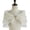 Champagne, variant on Comfortable Bridal Wrap Shoulder Shawl Ruffle Covering Up for Weddings and Photoshoots Lightweight Breathable Fabric