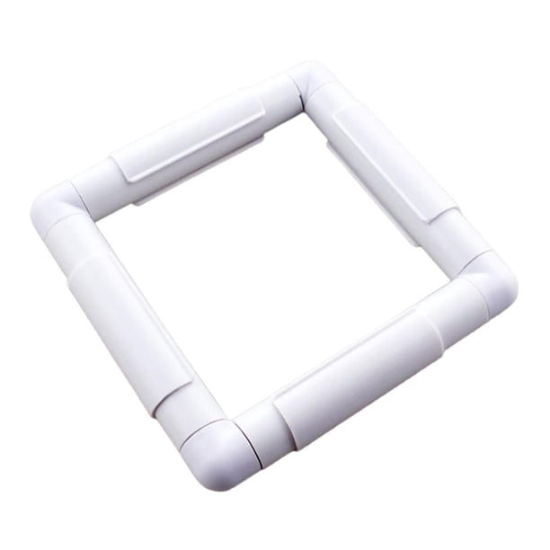 Bastidor de punto de cruz de plástico, aro de bordado, herramientas de costura para manualidades 152cm