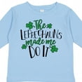 thumbnail image 4 of Inktastic St. Patrick's Day the Leprechauns Made Me Do It Boys or Girls Long Sleeve Toddler T-Shirt, 4 of 5