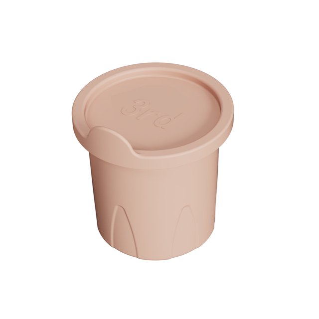 Transemion Pink Cocktail Ice Cube Mold With Lid Efficient And Leak-proof Silicone Made Of Maternal And Infant Pink 3st