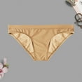 thumbnail image 4 of ruhuadgb Men Briefs Stretchy Breathable Comfortable Soft See Through Ice Silk Sexy Low Waist Panties Daily Life, 4 of 8
