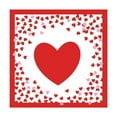 thumbnail image 2 of EGNMCR Valentine's Day Theme Party Tableware Set Disposable Decorative Tableware Paper Set disposable tableware, 2 of 5