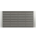 thumbnail image 4 of Modway Table de Bar Rectangulaire pour Patio Extérieur en Bois et Aluminium, Argent/gris, 4 of 4