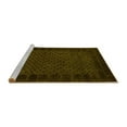 thumbnail image 2 of Ahgly Company Machine Washable Indoor Rectangle Abstract Yellow Modern Area Rugs, 6' x 9', 2 of 4