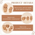thumbnail image 6 of 90pcs 5 styles Cork Bottle Stoppers Wine Accessories Wheat 6.5~20x9.5~20mm 18pcs/style, 6 of 6