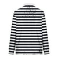 thumbnail image 5 of Mens Long Sleeve,Long Sleeve Blouse,Men Casual Fashion Stand Collar Print Zipper Pullover Long Sleeve Sweatshirt, 5 of 5