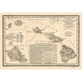 thumbnail image 2 of Linton 14x11 White Modern Wood Framed Museum Art Print Titled - Hawaii - Linton 1893, 2 of 4