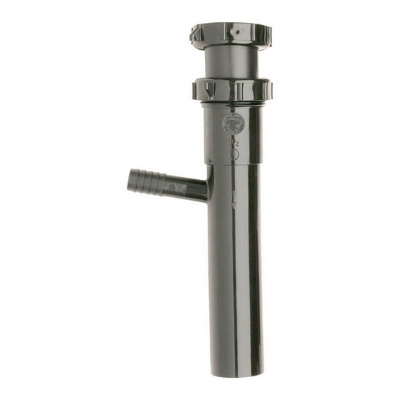 Plumb Pak  1-1/2 in. Dia. x 8 in. L Plastic  Branch Tailpiece