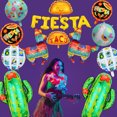 thumbnail image 5 of Fiesta Balloons Cinco De Mayo Party Decorations Cactus  Avocado Taco Bar  Pinata Foil Balloons Mexican Theme Party Supplies, 5 of 7