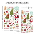 thumbnail image 5 of Kll Snowflakes Santa Claus Christmas Tree Wall Plate,Gloss Finish,Standard Size 1 - 5" X 3", Polycarbonate Thermoplastic,Electric Receptacle Plug Covers, 5 of 8
