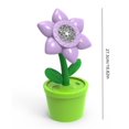 thumbnail image 4 of LOVEVER Sunflower Bubble Machine Flower Bubble Maker Flower Pot Bubbles Machine Automatic Bubble Maker Toy with Musical & Lights for Kids Birthday Summer Toys Wedding, 4 of 4