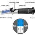 thumbnail image 4 of Brix Refractometer , 0-90% Brix Brix Meter Handheld Refractometer, ATC Automatic Temperature Compensation Technology, 4 of 9