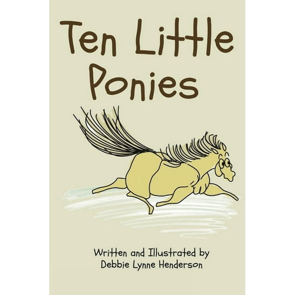 Ten Little Ponies, (Hardcover)
