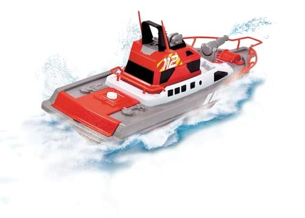 Dickie Toys - 15" RC Rescue Boat With Working Water Pump