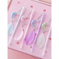 thumbnail image 1 of 2pcs Feather & Moon Charm Random Gel Pen, 1 of 4