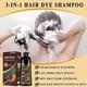 thumbnail image 3 of Tinte para el cabello 3 en 1 color café oscuro para cabello gris, color herbal de larga duración, para hombres y mujeres, 500 ml., 3 of 5