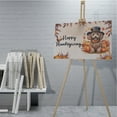 thumbnail image 4 of Happy Thanksgiving Poodle Welcome Thankful Fall Autumn Pumpkin Horizontal Matte Canvas Poster Poodles Dog Lover Gifts Idea Wall Art Home Decor - 02021, 4 of 5