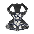 thumbnail image 3 of Kdxio Daisies Flowers Print No Pull Dog Harness Adjustable Reflective Oxford Easy Control Medium Large Dog Harness for Training and Everyday-Large, 3 of 8