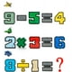 thumbnail image 5 of Con caja para ensamblar números, robots, bloques de transformación, figuras de acción, modelo de coche, dinosaurio, deformación, letras, dígitos, juguetes del alfabeto, 5 of 5