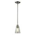 thumbnail image 3 of Z-Lite 428MP-BN 1 Light Mini Pendant, Brushed Nickel, 3 of 3